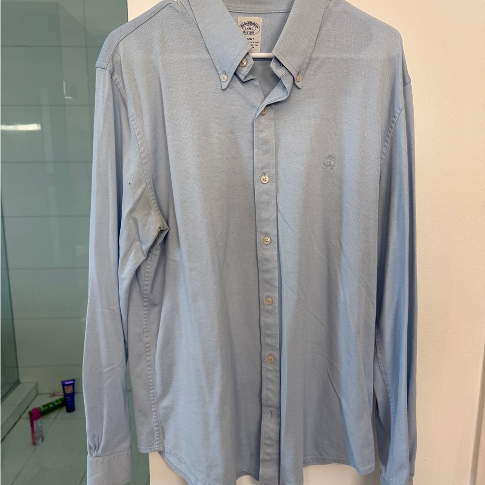 Brooks Brothers Blue Button Down Shirt
